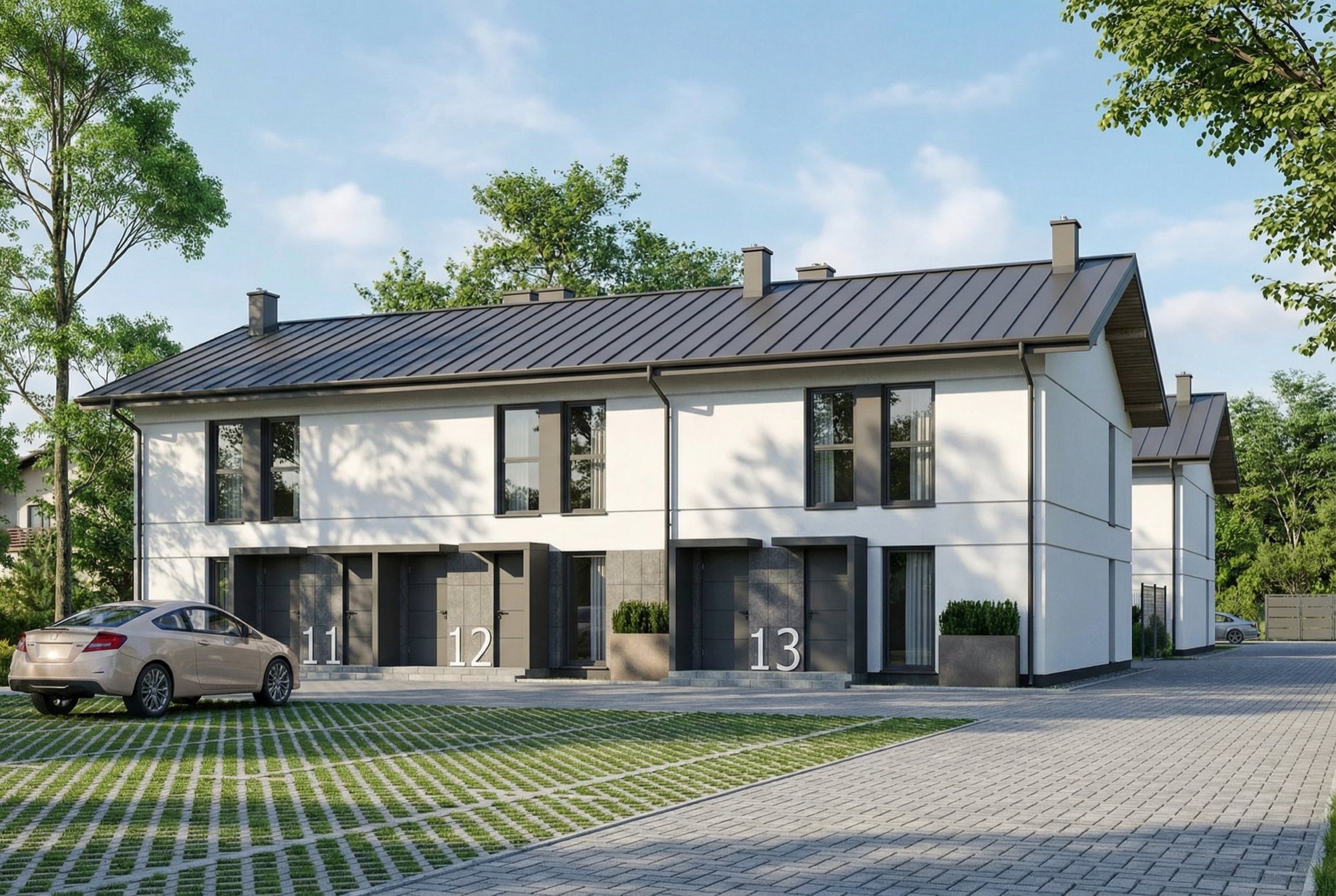 Wizualizacja mieszkań LW HOME przy ul. Południowej